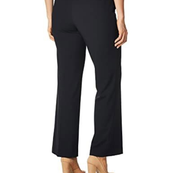 Calvin Klein Pants - Straight Leg Lux Suit Pant, Navy, 8